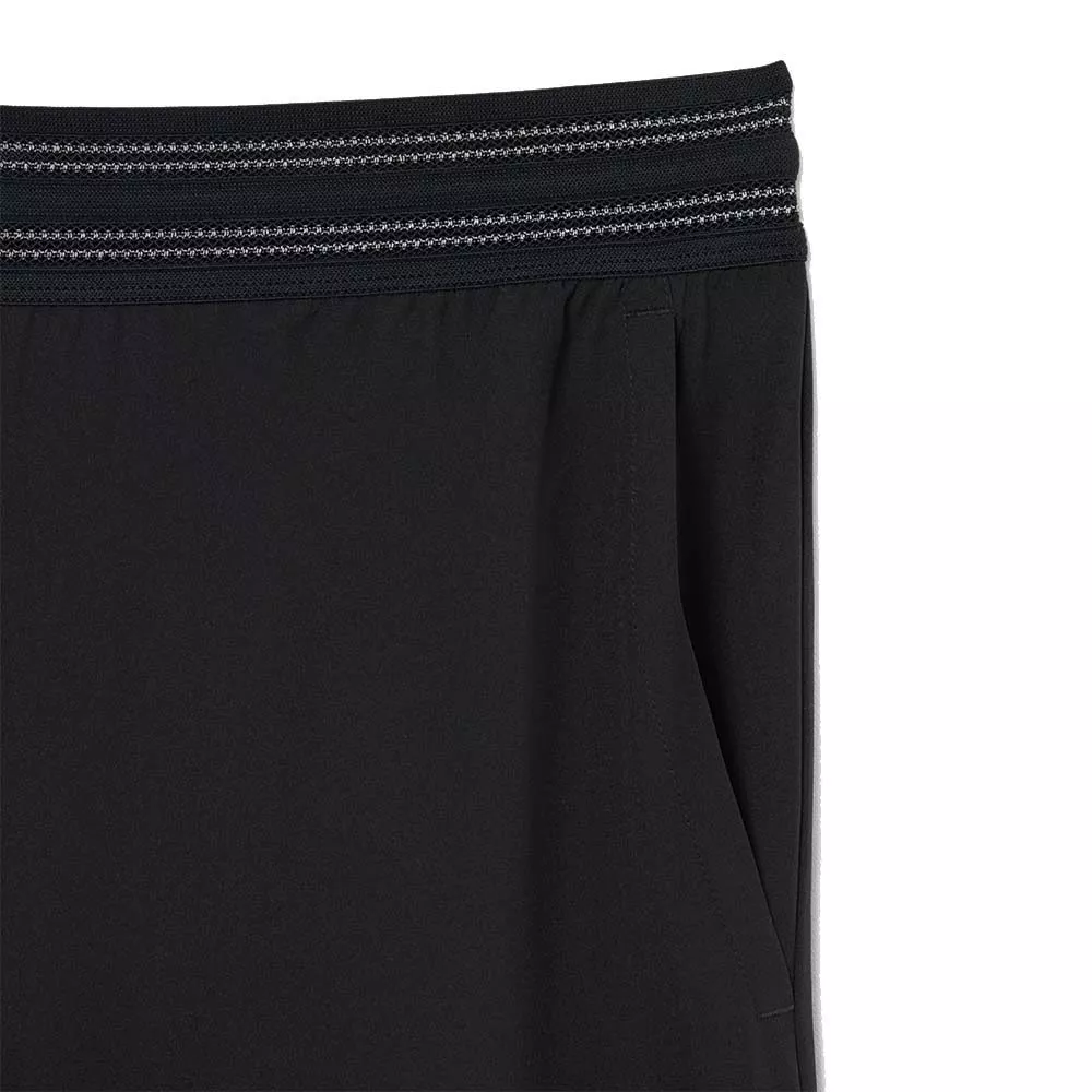 Lacoste Tennis Ultra Dry Reflective Shorts Black