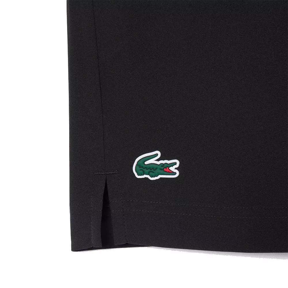 Lacoste Tennis Ultra Dry Reflective Shorts Black
