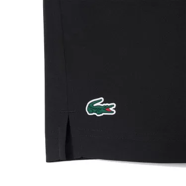Lacoste Tennis Ultra Dry Reflective Shorts Black