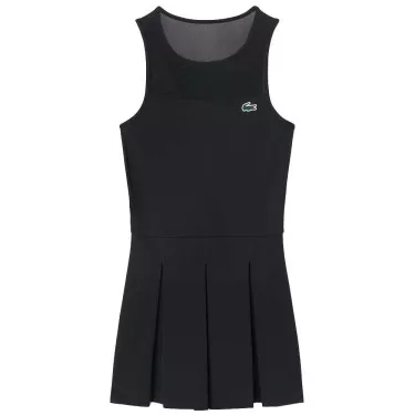 Lacoste Tennis Pleated Stretch Dress Black