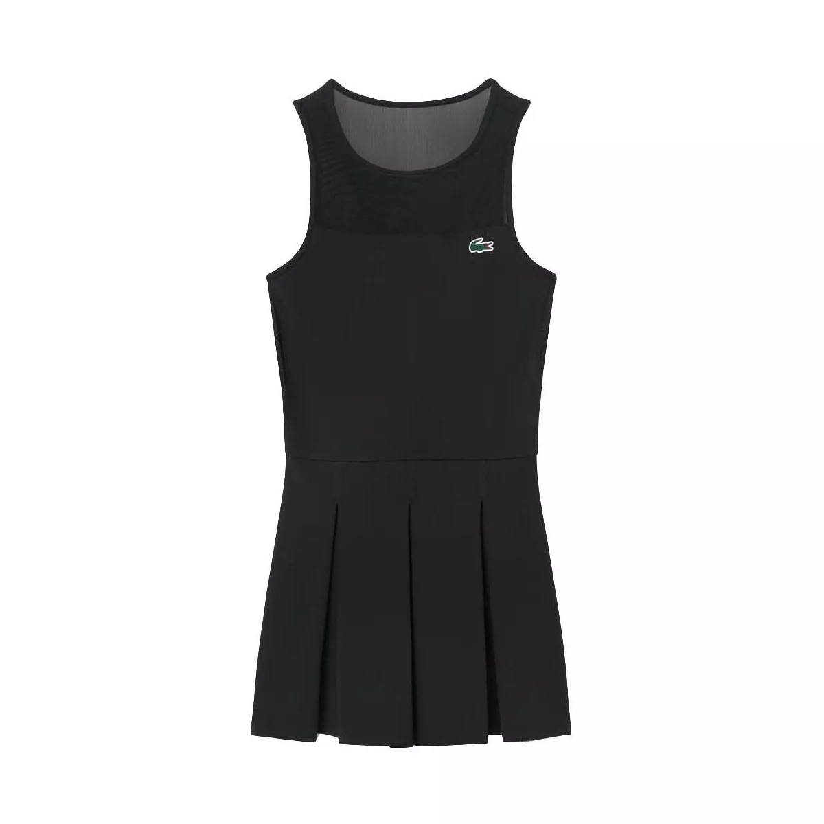 Lacoste Tennis Pleated Stretch Dress Black