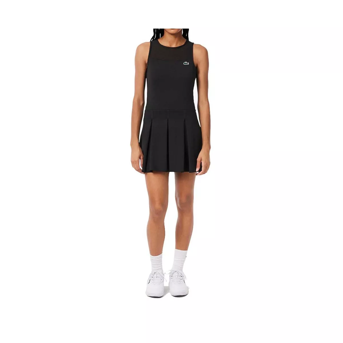 Lacoste Tennis Pleated Stretch Dress Black
