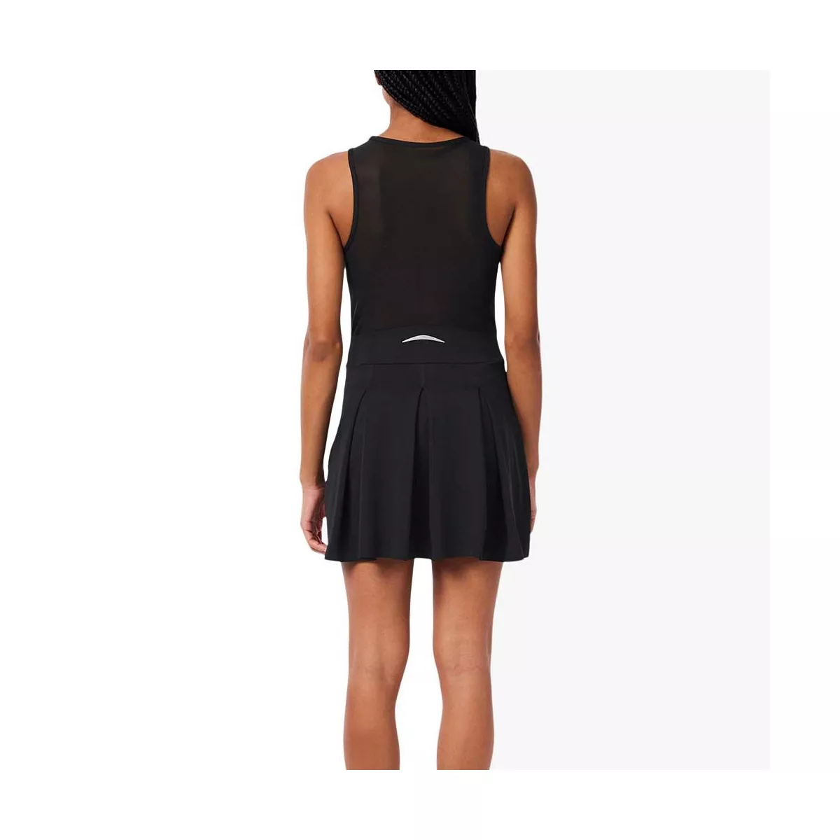 Lacoste Tennis Pleated Stretch Dress Black