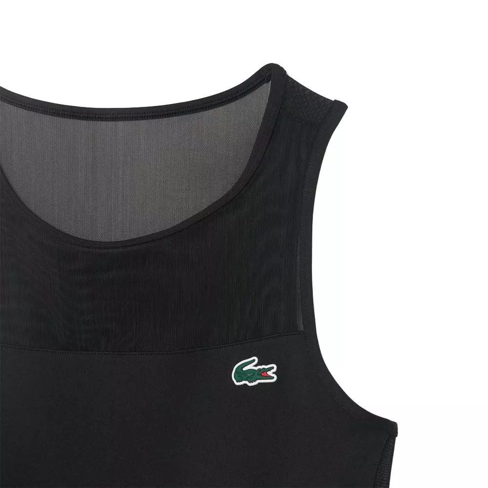 Lacoste Tennis Pleated Stretch Dress Black
