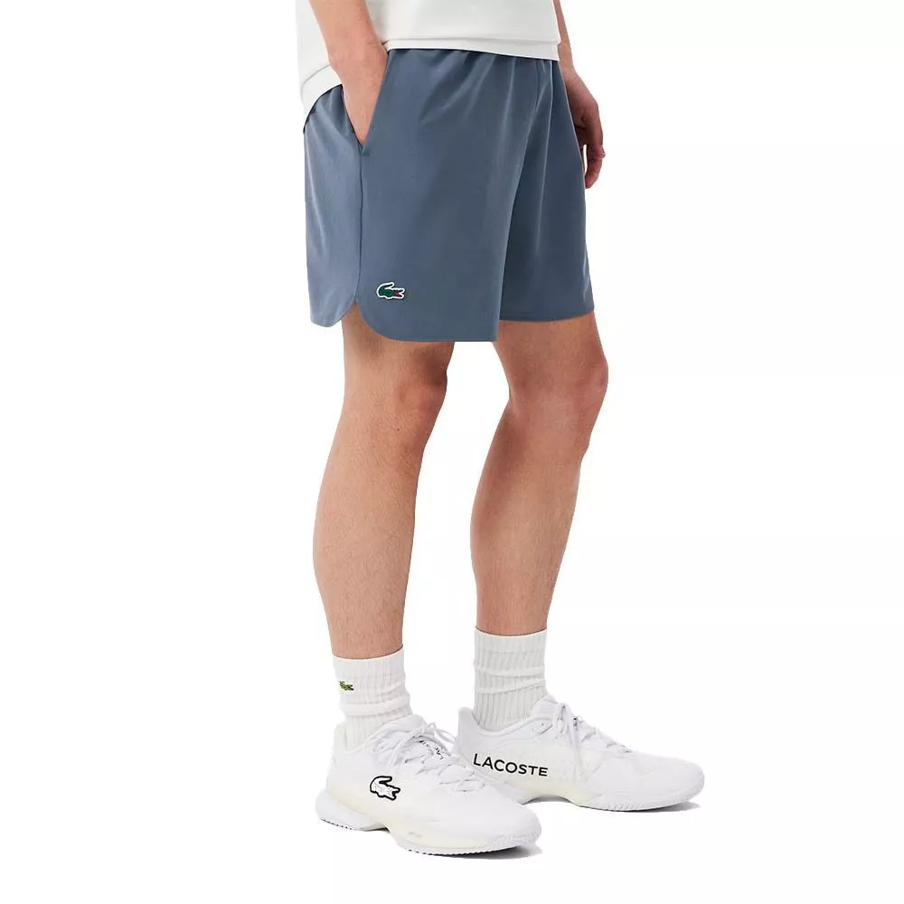 Lacoste x Novak Djokovic On Court Tennis Shorts Grey