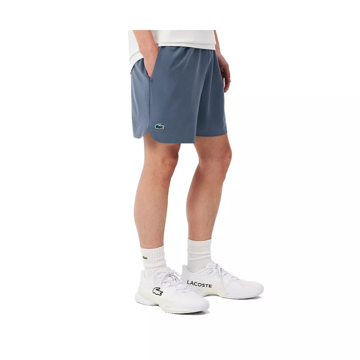 Lacoste x Novak Djokovic On Court Tennis Shorts Grey