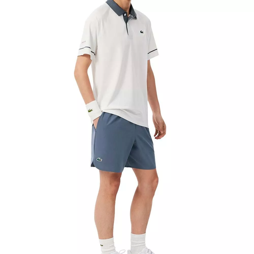 Lacoste x Novak Djokovic On Court Tennis Shorts Grey