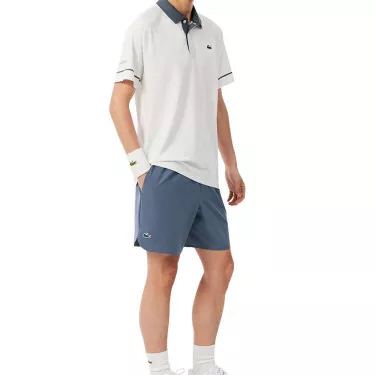 Lacoste x Novak Djokovic On Court Tennis Shorts Grey