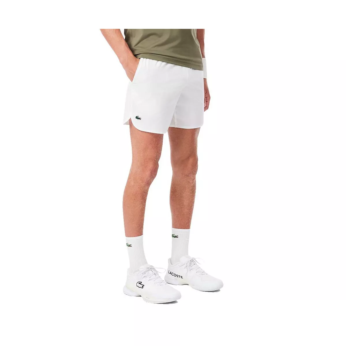 Lacoste x Novak Djokovic On Court Tennis Shorts White