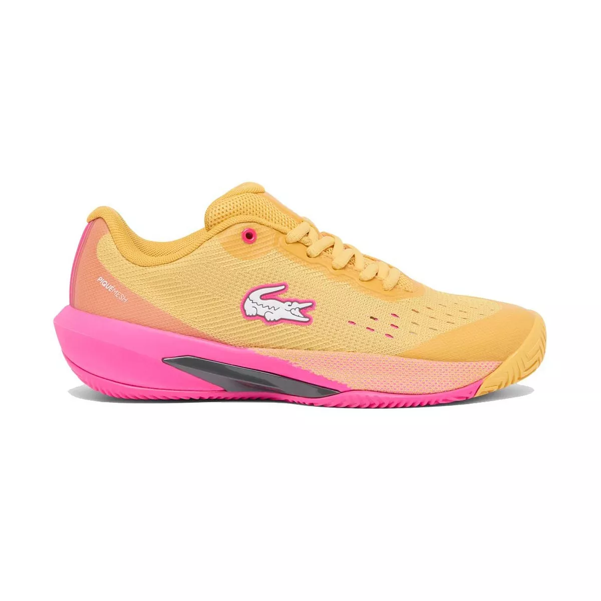 Lacoste AG-LT Evo Women's Tennis Shoes Yellow / Pink