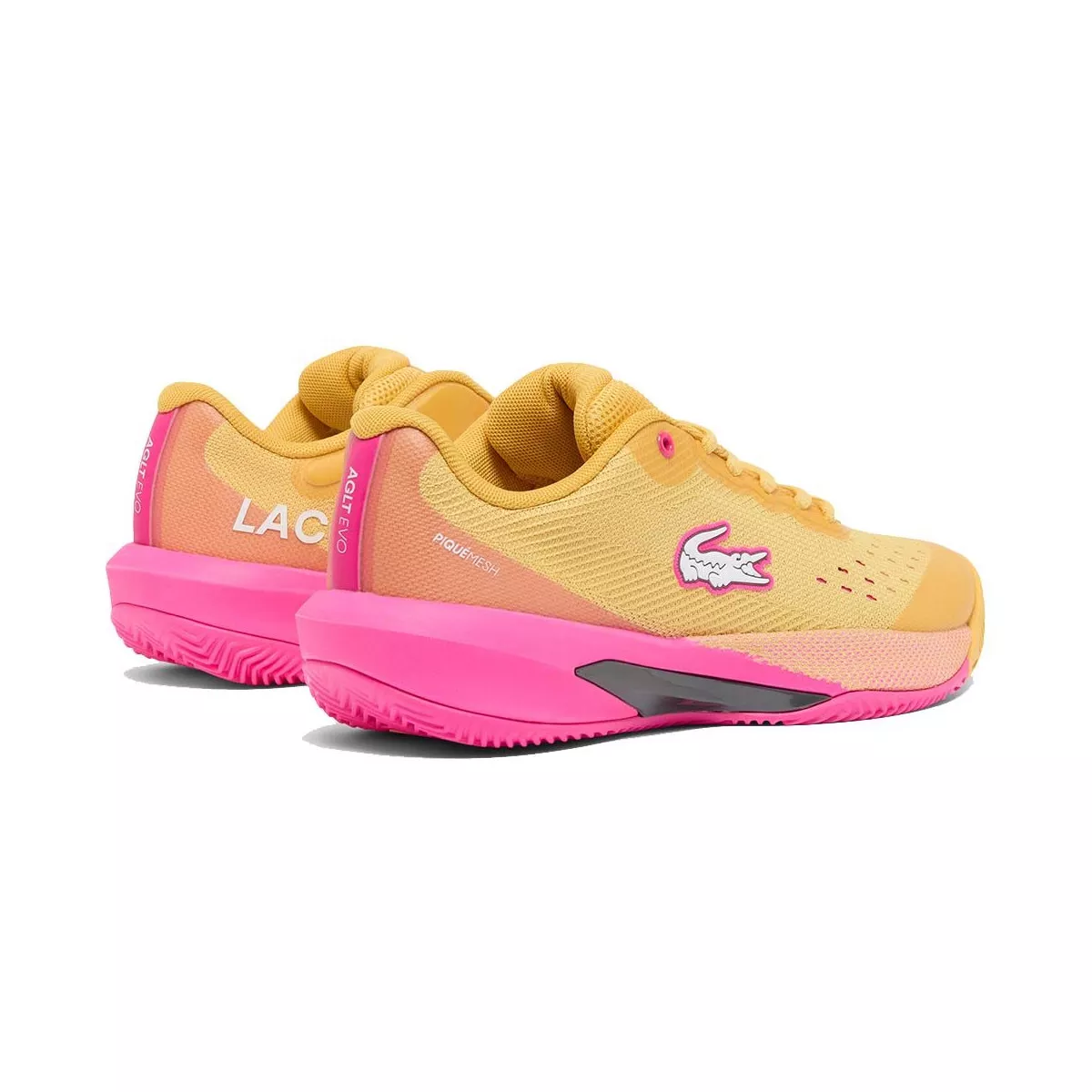 Lacoste AG-LT Evo Women's Tennis Shoes Yellow / Pink