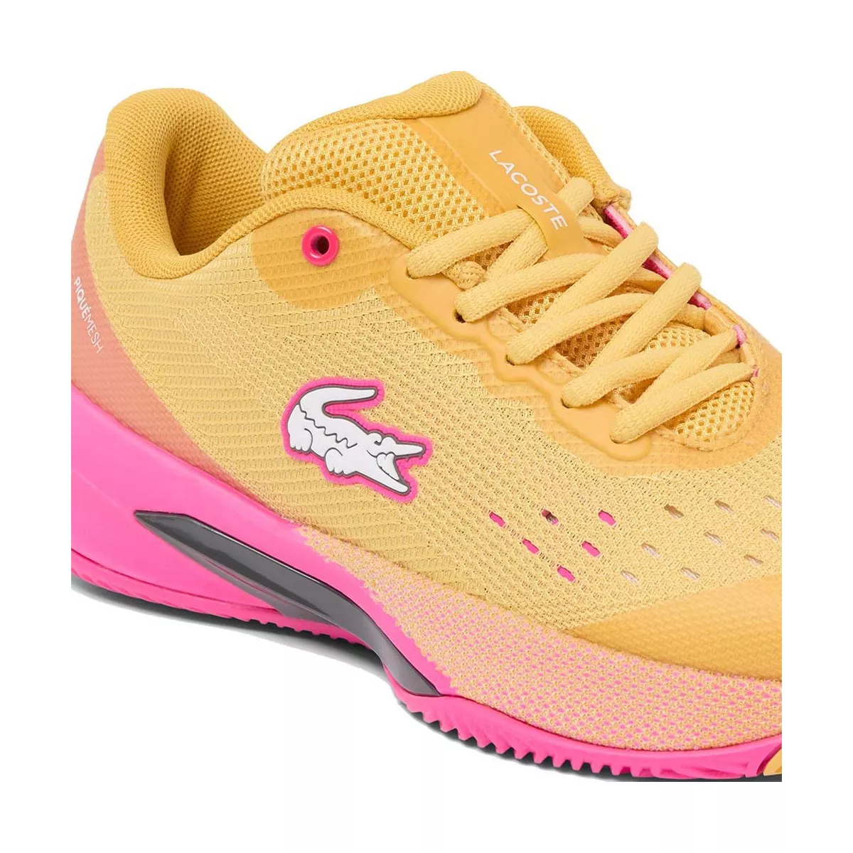 Lacoste AG-LT Evo Women's Tennis Shoes Yellow / Pink