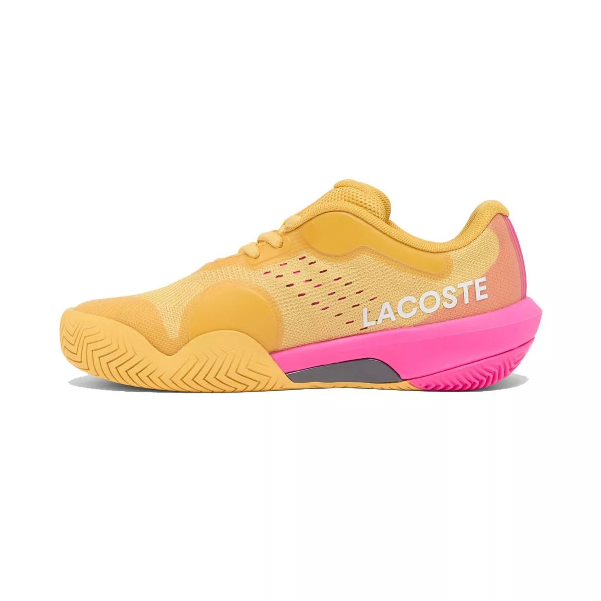 Lacoste AG-LT Evo Women's Tennis Shoes Yellow / Pink