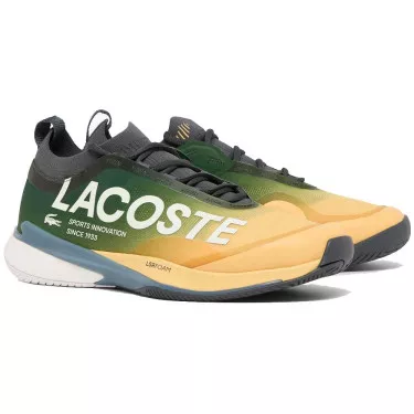 Lacoste AG-LT Lite Tennis Shoes Green / Yellow