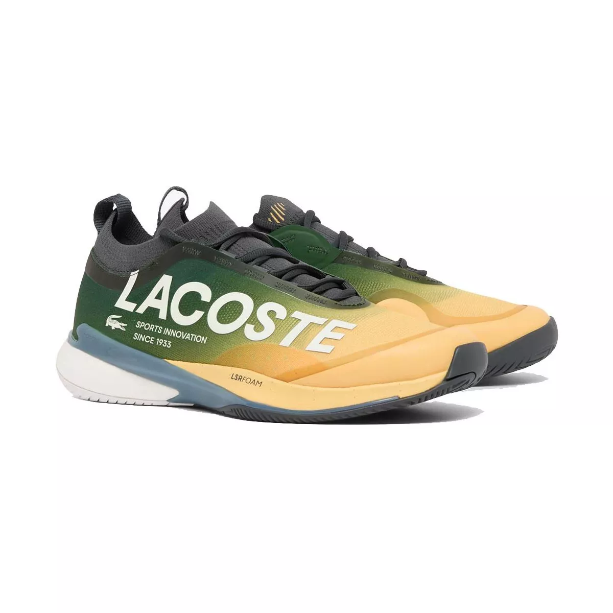 Lacoste AG-LT Lite Tennis Shoes Green / Yellow