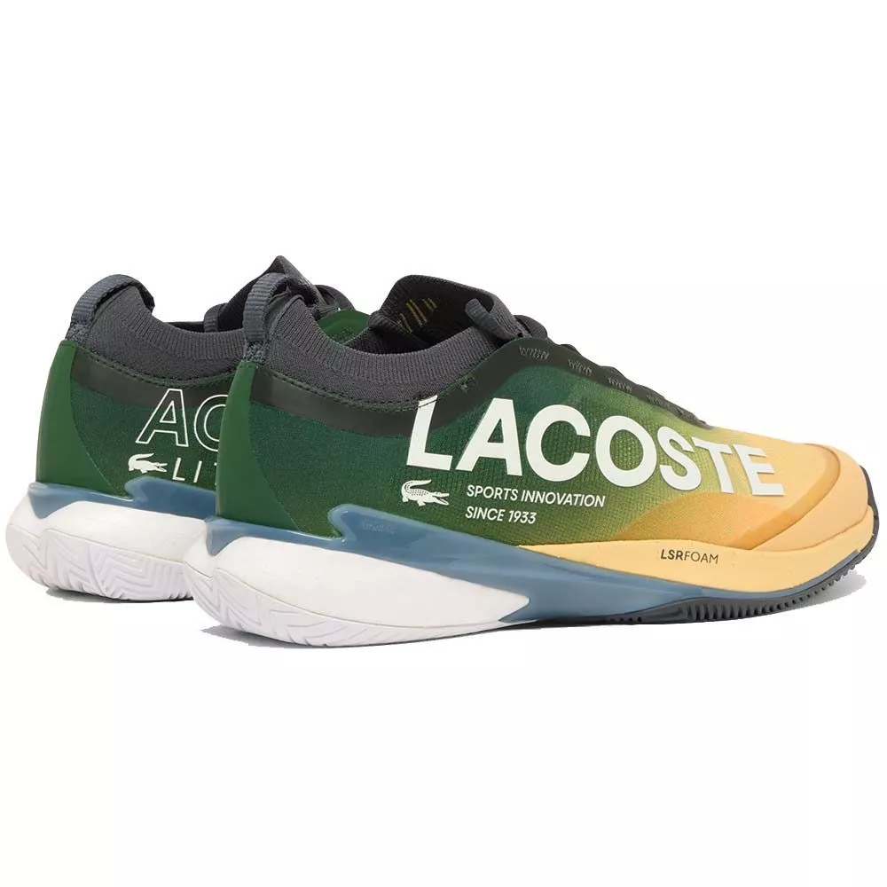 Lacoste AG-LT Lite Tennis Shoes Green / Yellow