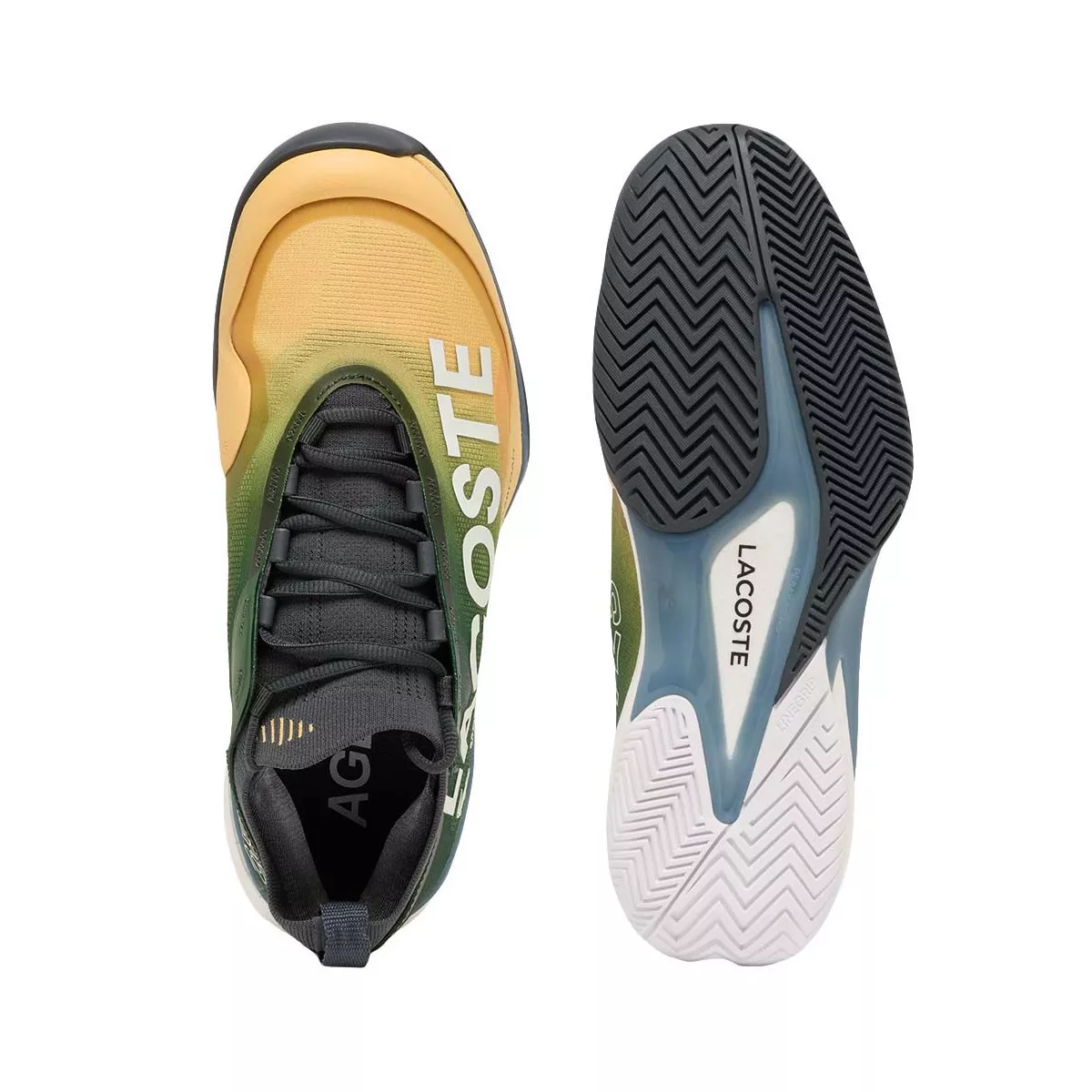 Lacoste AG-LT Lite Tennis Shoes Green / Yellow