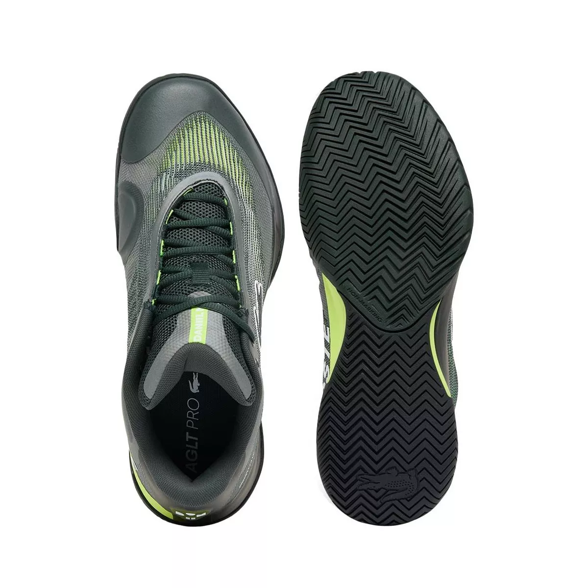 Lacoste AG-LT Pro x Daniil Medvedev Tennis Shoes - Dark Green