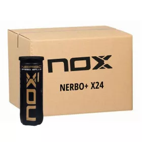 Box of 24 Tubes of 3 Nox Nerbo+ Speed Padel Balls