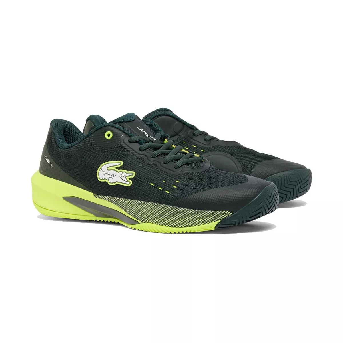 Lacoste AG-LT Evo Green / Yellow Tennis Shoes