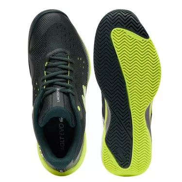 Lacoste AG-LT Evo Green / Yellow Tennis Shoes
