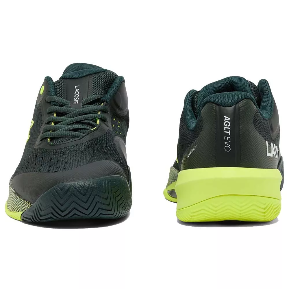 Lacoste AG-LT Evo Green / Yellow Tennis Shoes