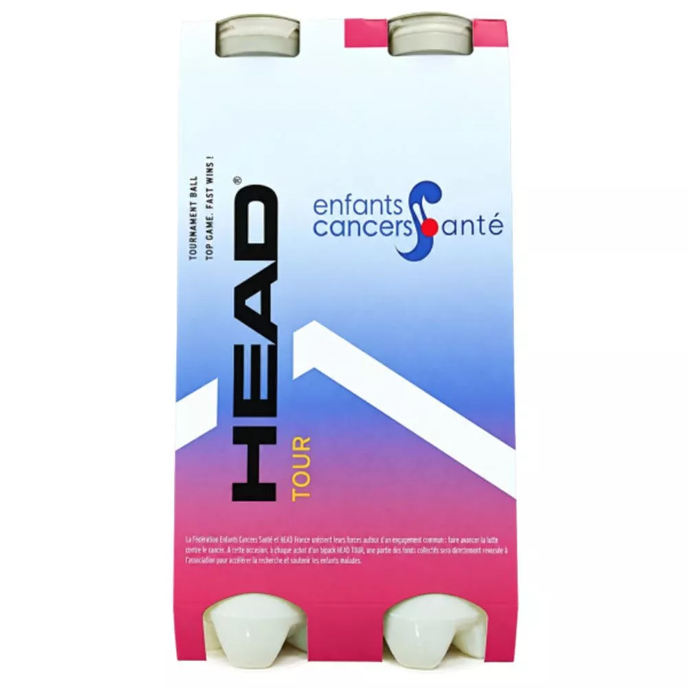 Head Tour Association Bi-Pack - 2 Cans of 4 Balls