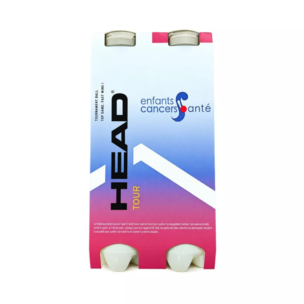 Head Tour Association Bi-Pack - 2 Cans of 4 Balls