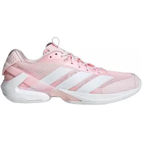 Adizero Ubersonic 5 Tennis Shoes Pink