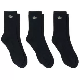 Lacoste Sport Long Black Socks (3 Pairs)