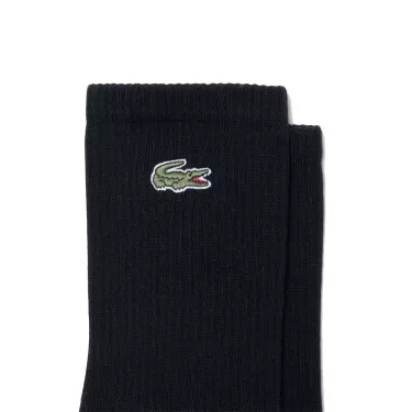 Lacoste Sport Long Black Socks (3 Pairs)