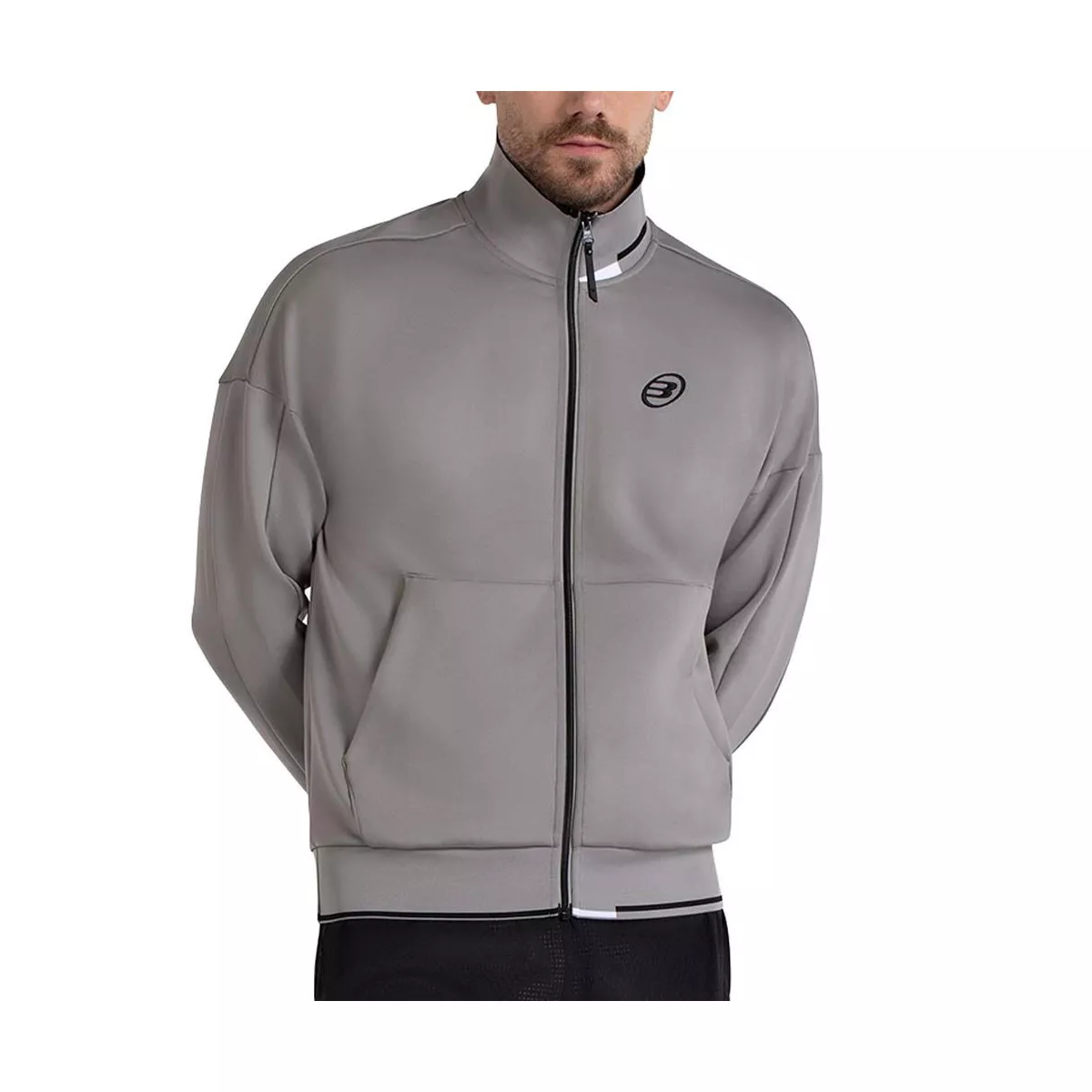 Bullpadel Tonul Taupe Zip Jacket