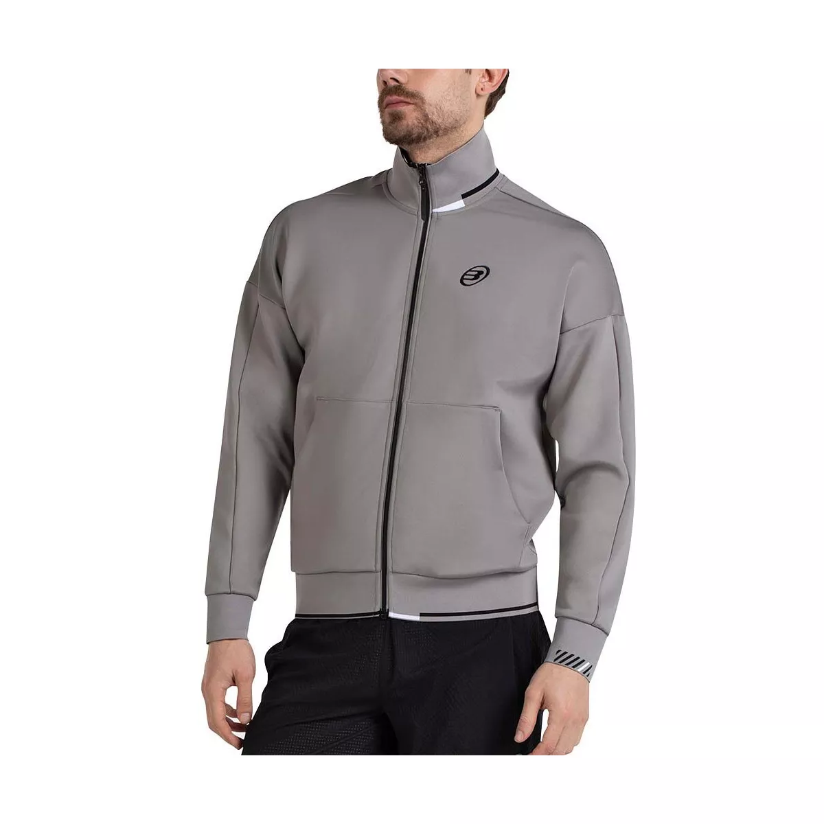 Bullpadel Tonul Taupe Zip Jacket