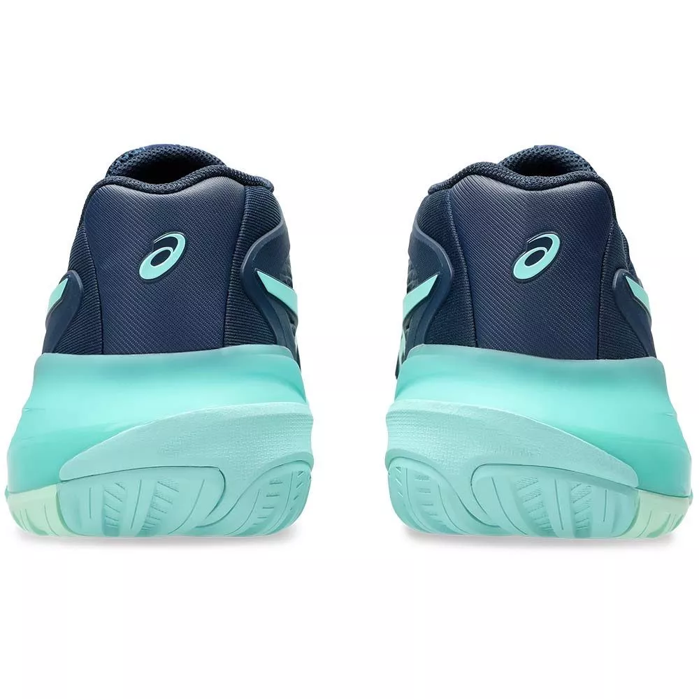 Asics Gel Resolution X Tennis Shoes - Navy / Turquoise