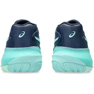 Asics Gel Resolution X Tennis Shoes - Navy / Turquoise