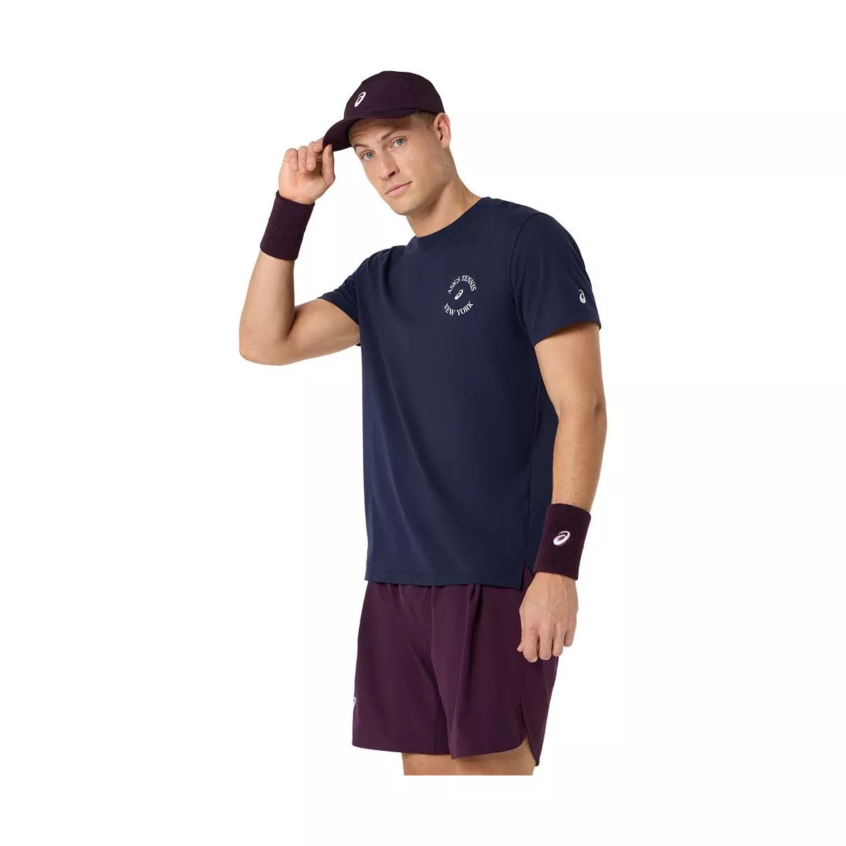 Asics Game Seasonal Graphic Navy T-Shirt