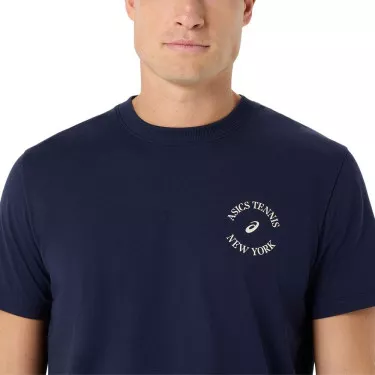 Asics Game Seasonal Graphic Navy T-Shirt