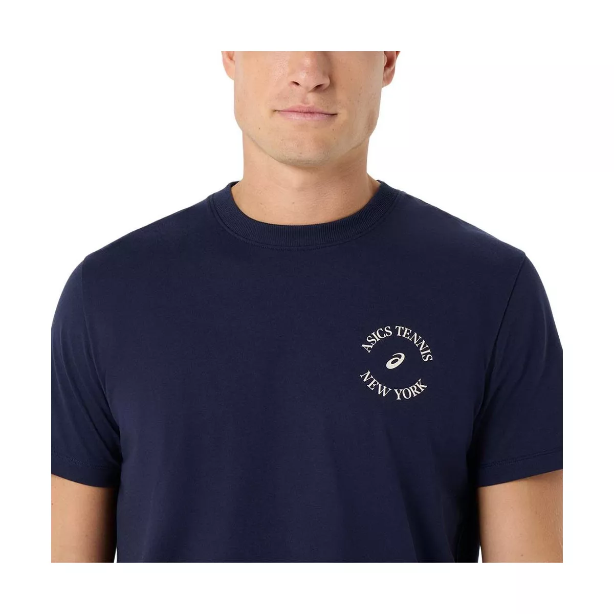 Asics Game Seasonal Graphic Navy T-Shirt
