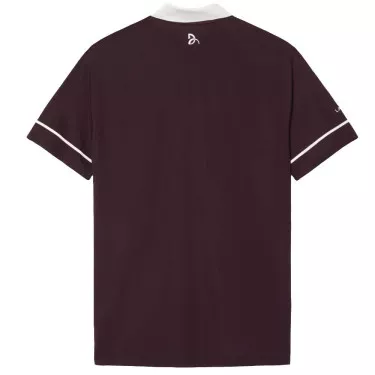 Lacoste Tennis Novak Djokovic On Court Polo Brown / White