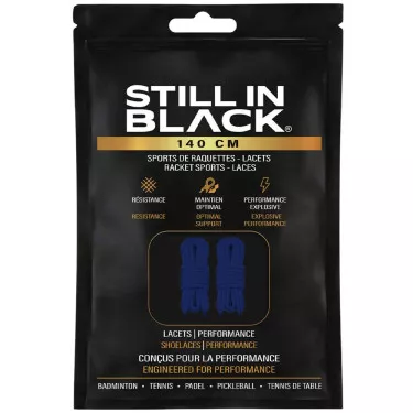 Still In Black Laces 140cm Black