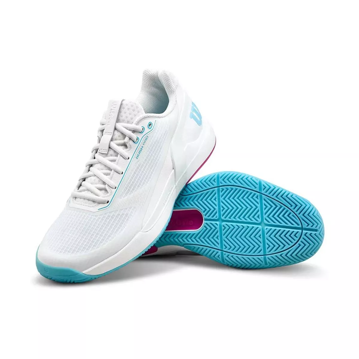 Wilson Rush Pro 5 Slice White Tennis Shoes