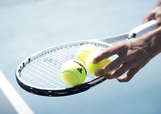 Why do tennis players choose their balls?