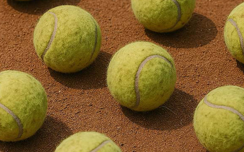What is the lifespan of a tennis ball?