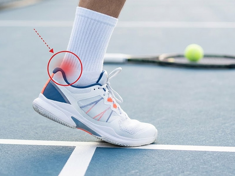 Which tennis shoe to choose when you have Achilles tendinitis?